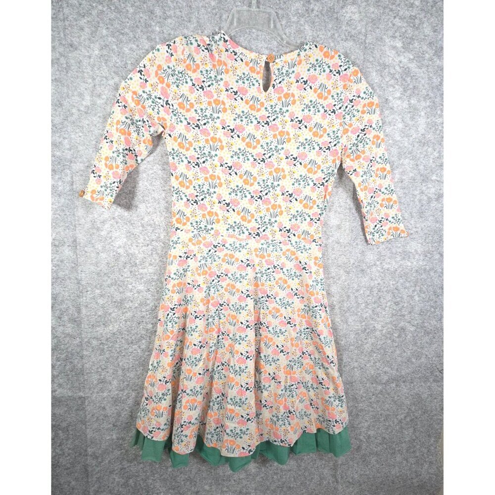 MATILDA JANE Down On The Farm Dress M Joanna Gaines Floral Knit Women's - Picture 6 of 7